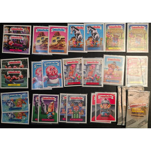Garbage Pail Kids Cards Lot 11 Pairs 2 Singles All Fresh from On Vacation Series